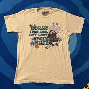 Naruto Shippuden Kakashi “Sorry I Was Late” Graphic Tee